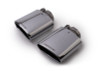 Remus 2014 Seat Leon Cupra 142x72mm Angled/Angled Chromed Tail Pipe Set - 0026 14SSR User 1
