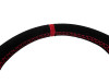 PRP Suede D-Shape Steering Wheel - Red - G253 Photo - Close Up