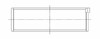 ACL Acura/Honda K20A2/K24A Standard Size High Performance w/ Extra Oil Clearance Rod Bearing Set - 4B1972HX-STD Technical Drawing