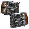 Oracle Lighting 07-13 Chevrolet Silverado Pre-Assembled LED Halo Headlights (Round Style) -Red - 7007-003 Photo - in package