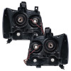 Oracle Lighting 07-14 Chevrolet Suburban Pre-Assembled LED Halo Headlights -Blue - 7008-002 Photo - Close Up