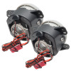 Oracle Lighting 07-09 Jeep Wrangler JK Pre-Assembled LED Halo Fog Lights -Amber - 7080-005 Photo - Close Up