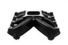 Holley Single Plane EFI Intake - GM LS3/L92 - Black (HOE-1300-136BK)