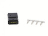 Holley EFI 4 Pin CAN Connector - Harness Side (HOE-2570-229)