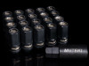 Wheel Mate Muteki HR50 Open End Lug Nuts - Black w/ Black Ring 14x1.50 - HR5007BB User 1