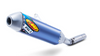 FMF Racing Honda CRF125F 19-24 SS Anodized Titanium Mini Moto Fact 4.1 Slip-On Muffler - 041595 User 1
