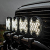 KC HiLiTES SlimLite 8in. LED Light Shield SAE Driving (Shield Only) - Clear - 5209 Photo - lifestyle view