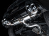 AWE MK8 Volkswagen Golf R 3in Touring Edition Quad Exhaust - Chrome Silver Tips - 3015-42658 Photo - Mounted