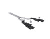 MBRP 2024+ Ford Mustang 5.0L Blk Alum. SS 3in Cat-Back Exhaust w/ Quad Blk Tips (Valve Delete) - S7282BLK Photo - Primary
