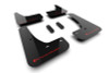 Rally Armor 2024 Tesla Model 3 Highland Black UR Mud Flap Red Logo - MF122-UR-BLK-RD User 1