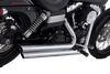 Vance & Hines HD Dyna 06-09 Bigshots Staggered Chrome Full System Exhaust - 17958 Photo - Primary
