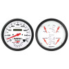 Autometer Phantom 2pc Gauge Kit Quad & Tach/Speedo 5in. - 5805 Photo - Primary