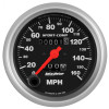 AutoMeter Sport-Comp Speedometer Gauge 3-3/8in. - 0-160MPH - Mechanical - In-Dash - 3993 Photo - Primary