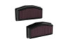 K&N 2024 BMW R1300GS Replacement Air Filter (Set of 2) - BM-1324 Photo - lifestyle view
