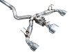 AWE 23-24 Toyota GR Corolla Track Edition Catback Exhaust - Chrome Silver Tips - 3020-52472 Photo - out of package