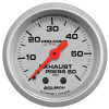 AutoMeter Ultra-Lite 2-1/16in. 100PSI Exhaust Pressure Digital Stepper Motor Gauge - 4325 Photo - Primary