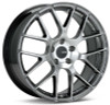 Enkei Raijin 19x9.5 35mm Offset 5x112 Bolt Pattern 72.6 Bore Dia Hyper Silver Wheel - 467-995-4435HS Photo - Primary