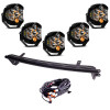 Baja Designs 23+ Ford Super Duty LP6 Bull Bar Light Kit w/ Upfitter - 448233UP Photo - Primary