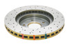 DBA 8/98+ Nissan Skyline R34 GTT Front Crossdrilled Slotted 4000 Series Rotor - DBA42304XS Photo - Close Up
