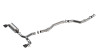 Borla 20-25 Toyota GR Supra ATAK Cat-Back Exhaust System w/ Black Chrome Tips - 140826BC Photo - Primary