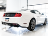 AWE 18-23 S550 Mustang GT SwitchPath Exhaust - Diamond Black Tips - 3025-43550 Photo - Mounted