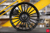 Vossen HF8 - 22x9 - ET32 - 5x114.3 - 70.3 - Flat - SB - Satin Black Wheel - HF8-2N001 Photo - Primary