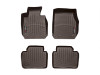 WeatherTech 2014+ BMW 2-Series Front & Rear FloorLiner - Cocoa - 47410-1-2 Photo - Primary