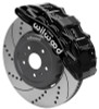 Wilwood SX6R Big Brake Dynamic Front Brake Kit 15in Drilled & Slotted Black 2020+ Chevy C8 Corvette - 140-17004-D Photo - Primary