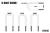 Zone Offroad .5in x 3in x 6.75in U-Bolt (Round) - UBT4012 Photo - Close Up