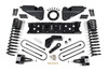 Zone Offroad 2019 Ram 3500 4in Radius Arm Bracket Gas - 2in Rear Block w/ Overload - Nitro Shocks - ZOND108N Photo - Primary