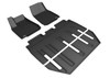 3D MAXpider 2017-2020 Tesla Model X Folding 7-Seats Kagu 1st & 2nd & 3rd Row Floormats - Black - L1TL00501509 Photo - Primary