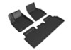 3D MAXpider 20-21 Tesla Model S Kagu 1st/2nd Row Floormat - Black - L1TL02001509 Photo - Primary