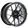 BBS RE-V7 18x8 5x100 ET45 Diamond Black Wheel -82mm PFS/Clip Required - REV7017DB Photo - Primary