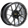 BBS RE-V7 18x8.5 5x100 ET45 Diamond Black Wheel -82mm PFS/Clip Required - REV7020DB Photo - Primary