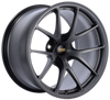 BBS RI-A 18x10.5 5x120 ET37 PFS Matte Graphite Wheel -82mm PFS/Clip Required - RIA029MGR Photo - Primary