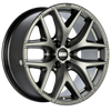 BBS TL-A 20x9 6x135 ET12 CB87 (Ford) Satin Platinum Wheel - TLA0101PS Photo - Primary