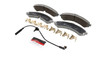 Brembo OE 20-21 Chevy Silverado 2500 HD/3500 HD/GMC Sierra 2500 HD Ceramic Brake Pad - Front - P10100N Photo - Close Up