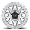 ICON Hulse 18x9 5x5 -12mm Offset 4.5in BS Silver Machined - 8018907345SM Photo - Unmounted