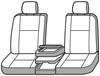 Covercraft 07-12 GMC Sierra Polycotton SeatSaver Custom Front Row Seat Covers - Misty Grey - SS3381PCCT Photo - out of package