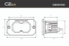Diode Dynamics C2R White Flood Flush Mount LED Pod (Pair) - DD8573P User 8