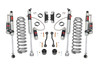 Transform Your Gladiator: Take your Jeep Gladiator JT to the next level with Rough Country's 2.5-Inch Suspension Lift Kit! Engineered for perfect fitment and trail-ready performance, this kit provides the clearance needed to run 35-inch tires while giving your Gladiator a bold, leveled stance that commands attention on and off the road.Front-to-Rear Leveling: Eliminate that factory nose-down look and enjoy a sleek, aggressive profile. Our lift kit levels the front with the rear, enhancing your Jeep's presence while improving its approach and departure angles for better trail performance.Boosted Ground Clearance: Conquer rocks, ruts, and rough terrain with ease. This 2.5-inch lift gives you the extra height needed to navigate challenging obstacles, making every off-road adventure more capable and enjoyable.Factory-Tuned Coil Springs: Experience a smooth, confident ride on and off the road. Our linear coil rate springs are engineered to match the factory spring rate, improving handling and load support without sacrificing comfort.Custom Shock Options: Tailor your suspension to your driving style with your choice of nitrogen-charged N3 shocks, V2 Monotube, M1 Monotube, or premium M1R shocks for superior damping and control in any condition.Clears Up to 35-Inch Tires: Unlock the ability to run larger, more aggressive tires for a rugged look and enhanced off-road performance, giving your Gladiator the stance it was built for.Easy Bolt-On Installation: Skip the complicated installs and garage downtime. This lift kit features a straightforward, bolt-on design, so you can get your Gladiator lifted and trail-ready faster.