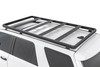 Maximize Your 4Runner's Utility: Outfit your Toyota 4Runner for the trail, the job site, or the weekend adventure with Rough Country's premium Roof Rack. This rack blends lightweight strength with versatile functionality to handle anything you throw its way.Built to Endure: Crafted from powder-coated aluminum, this rack delivers rust-resistant durability without weighing you down. The rugged all-weather finish shrugs off UV rays, rain, and road debris for lasting performance.Engineered for Versatility: With a fully integrated slotted T-rail system, you get endless mounting options for lights, awnings, jacks, recovery boards, or storage boxes-customize your setup exactly how you need it.Adaptable Cross Bar System: Whether you're hauling cargo or planning an overland expedition, the adjustable cross bars can be flipped or repositioned to create a basket-style platform or to fit specialized gear.Strength That Holds Up: Rated for a 6000 lb static load and 300 lb dynamic load, this rack easily supports rooftop tents, heavy cargo, and everything in between.Spacious and Trail-Ready: With dimensions measuring 46-1/4" wide by 91" long, you'll have plenty of room to secure your gear and hit the road with confidence.