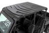 Ultimate Overhead Protection: Shield your cab from the harshest elements with Rough Country's Molded Roof for the Can-Am Defender MAX HD10. Precision-engineered for a flawless fit, this roof is constructed from ultra-durable 0.250" (6.35mm) High Molecular Weight Polyethylene that stands up to the trail and looks great doing it. Whether you're working the land or tearing up the trails, this roof provides rugged, all-season coverage you can count on.Built to Withstand the Elements: Designed with UV and scratch resistance baked in, this molded roof won't fade, crack, or wear down under intense sun or rough terrain. The precision vacuum-formed shape hugs your UTV for a sleek factory-style appearance, while integrated molded channels redirect water away from the cab-keeping you and your passengers dry and comfortable no matter the weather. Plus, a sturdy metal support brace strengthens the roof joint and rear section for long-term durability.Cab Comfort Meets Cab Protection: More than just a sun shield, this roof helps safeguard valuable cab accessories like audio systems, electronics, and heaters from rain, mud, and flying debris. It's the layer of protection your Defender MAX HD10 deserves, keeping your ride cleaner, drier, and trail-ready.Quick and Simple Installation: This roof kit installs easily at home using standard tools and includes all necessary hardware. With an estimated install time of just one hour, you'll be back on the trail in no time. It's also compatible with most non-adjustable windshields and mirrors, so there's no need to compromise on your setup.Peace of Mind Guaranteed: Backed by Rough Country's Limited Lifetime Replacement Warranty, this roof offers dependable protection backed by unmatched support. Ride with confidence knowing your investment is covered against manufacturer defects in materials and workmanship.