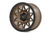 Take your off-road rig to the next level with a wheel designed for adventure and built to perform. The Rough Country 78 Series wheel combines bold aesthetics with rugged functionality, making it the ultimate choice for off-road enthusiasts. Bold Bronze Finish with Black Lip: Striking contrast that enhances your vehicle's aggressive, trail-ready look. Simulated Beadlock Design: Gives your rig that hardcore off-road styling while maintaining easy installation. Unmatched Strength & Lightweight Performance: Precision-engineered from a single piece of premium aluminum for unbeatable durability without adding extra weight. Premium Details: Includes a Rough Country black center cap with standout bronze lettering for a clean, custom touch. Trail-Tested Durability: Backed by a 1-year finish warranty and a Limited Lifetime Structural Warranty to handle whatever the trails throw your way. Whether you're tackling rugged terrain or just want to stand out from the crowd, these wheels are built to deliver. Gear up and conquer the trails in style with Rough Country!