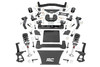 Take your Chevrolet/GMC Tahoe/Yukon to the next level with Rough Country's 6-inch Suspension Kit. Designed to give you the bold stance and off-road capability you crave, this all-inclusive kit has everything you need to get your vehicle ready for the toughest trails. Whether you're heading to the mudholes or simply want to stand out, this kit provides the ultimate performance and style.Engineered for Precision and Performance: Enjoy a leveled stance with the kitΓÇÖs expertly engineered features, including 100% precision laser-cut materials for a flawless fit and long-lasting durability, effortless installation with no need for strut disassembly or a compressor, and a set of beefy lifted knuckles designed for optimum geometry. The included lifted rear strut spacers are perfectly dialed in, providing enhanced driving stability on any terrain.Uncompromised Comfort and Capability: Rough CountryΓÇÖs 6-inch Suspension Lift doesnΓÇÖt just enhance your vehicleΓÇÖs appearanceΓÇöit also preserves factory ride quality, allowing you to run up to 35-inch tires with the correct backspacing. And with Rough CountryΓÇÖs Limited Lifetime Replacement Guarantee, you can enjoy peace of mind with every ride.DonΓÇÖt settle for ordinaryΓÇöexperience the ultimate off-road performance with Rough CountryΓÇÖs 6-inch Suspension Kit. Equip your Tahoe/Yukon with everything it needs to look and perform its best, and enjoy the journey ahead with confidence.