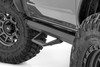 Lifted Bronco's are awesome, but getting in shouldnΓÇÖt feel like an extreme sport. Rough CountryΓÇÖs SRL2 Steps deliver a solid, comfortable step up, making access to your ride easy and hassle-free. Say goodbye to awkward lunges and tricky maneuvers. The SRL2 Steps are engineered to simplify vehicle entry while adding a rugged, stylish touch to your Bronco. Whether youΓÇÖre on the trails or in the city, these steps are built to make life easier and your adventures smoother.Effortless Installation: Designed for a quick, no-fuss setup with all the necessary hardware included. YouΓÇÖll be road-ready in no time.Durable Powder-Coated Aluminum Rail: Built to withstand the harshest conditions with exceptional corrosion resistance and long-lasting performance.Heavy-Duty Powder-Coated Steel Brackets: Provides a secure, reliable mount to handle the roughest terrain and heavy use.Black Stainless Steel Zinc-Plated Hardware: Combines strength and style while resisting rust, ensuring your steps stay functional and sharp-looking for the long haul.Molded End Caps for Protection: Keep dirt, debris, and moisture out of the rail to maintain a cleaner, more polished look.Modular Design with Adjustable Step Placement: Fully customizable to fit your needs-position the steps exactly where you want them for easy, comfortable access.Ready to level up your Bronco? With Rough CountryΓÇÖs SRL2 Steps, youΓÇÖll enjoy reliable durability, unmatched convenience, and a bold look that fits any adventure.