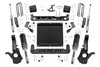 Superior Lift Solution. Looking to add some serious attitude to your third-generation Colorado? Rough Country's 6-Inch Lift Kit is just what you need. This lift kit gives your truck a meaner, lifted, and level stance while providing a smooth ride for unmatched highway and trail performance. It also adds room for larger wheels and tires, so you can make your truck stand out from the crowd. With excellent ride quality and handling characteristics on the road, this lift kit is the perfect way to take your GM to the next level.\
High-Quality Construction. Rough Country's 6-Inch Lift Kit for the 3rd gen Colorado makes it easy to gain that much-needed ground clearance and run up to a 35" tire for that aggressive look you want! Designed to provide excellent ride quality width and factory alignment specs, this kit boasts premium components, giving you a higher quality lift on your truck. The high-quality components and innovative design provide the strength, stability, and up-travel you need to conquer almost any terrain.\
Installation and Warranty. Our 6-Inch Lift Kit is his all-inclusive kit is a total transformation for your mid-size, with durable lifted knuckles, protective skid plate, and all the brackets and hardware needed to set your truck to a factory-like geometry while providing additional ground clearance.  When you purchase a Rough Country product, you get more than a great product at an affordable price. You also get peace of mind knowing that your purchase comes with a limited lifetime replacement warranty for manufacturer defects. With Rough Country's industry-leading warranty, you can be sure that your Rough Country lift kit is protected from structural and workmanship damage after the date of purchase.