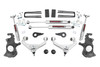 Improved Ground Clearance and Ride Quality. Take your workhorse to the next level with Rough Country's 3.5" Knuckle Lift kit. Rough Country's 3.5" Knuckle Kit provides an improved ground clearance and is designed for on or off-road driving. This suspension offers Rough Country's full lineup of shocks ranging from our N3 series to Vertex adjustable coil-overs.\
Innovative Design and Construction. This suspension kit combines the use of durable steel knuckles and forged upper control arms to reduce cv angles. Featuring a set of forged torsion bar keys that offer uncompromised strength and rigidity gaining lift height is no issue. Utilizing our forged upper control arms and differential drop spacers this kit allows you to retain factory-like geometry and provides enough clearance to run 33" tires with appropriate wheel backspacing.\
Installation.┬áWith a no-cut or drilling, design installation couldn't be easier. With an estimated timeframe of 4-6 hours this full kit can be installed at home using standard tools and can be completed efficiently and quickly!\
Lifetime Replacement Warranty. Rough Country's 3.5" Knuckle Kit is backed with a lifetime replacement warranty towards manufacturer defects. As such, the product is protected from structural and workmanship damage after the date of purchase. With our industry-leading warranty give yourself peace of mind when using Rough Country's Suspension products!┬á
