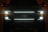 Tired of being caught in the dark? Our Grille Mount LED Light Kit is the answer to your nighttime needs. Designed specifically for the Ford F-250/F-350 Super Duty, this kit brings the brightness you need to tackle those moonless nights and foggy mornings with confidence.Blazing Brightness: This kit packs 324 LED chips that provide a powerful beam to light up even the darkest trails, ensuring you see every rock, rut, and mud puddle in your way.Durable Materials: Our lights, featuring a tough-as-nails aluminum housing and IP68 waterproof rating, are ready to withstand Mother Nature's wrath.Precision Lighting: The nylon reflector and silicone lens surface work together to deliver a focused, clear light. Say goodbye to scattered beams and hello to a sharp, consistent light that shows you exactly where youΓÇÖre headed.Long-Lasting Power: Running on 12V power and 32 watts, these lights are built to last over 50,000 hours. That's a whole lot of night drives, camping trips, and late-night work sessions.Complete Kit: No need to hunt down extra parts ΓÇô this kit includes everything you need: mounting brackets, hardware, and harness. Just mount it, wire it up, and hit the road.The Grille Mount LED Light Kit for your Ford F-250/F-350 Super Duty is the upgrade you didnΓÇÖt know you needed but wonΓÇÖt be able to live without. Whether youΓÇÖre navigating rugged terrain or setting up camp after dark, this kit has you covered. Light up the night with Rough CountryΓÇÖs Grille Mount LED Light Kit!