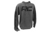 Our Rough Country Hoodie pullover is the perfect blend of function, style, and comfort. Made of a cotton and polyester blend, this charcoal hoodie features a black Rough Country wordmark on the chest as well as a down-the-sleeve for added style. With a drawcord with metal grommets plus hidden pockets, itΓÇÖs got all the features you count on when it comes to quality and functionality. Plus, ribbed cuffs and hem plus side-seamed panels provide extra strength so you know itΓÇÖll last. Stylish enough to wear from day-to-day but tough enough to take on any challenge; hit refresh with the newest addition from Rough Country. Get yours today!┬á